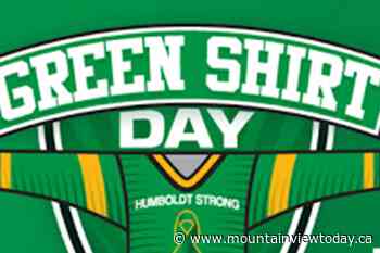 Town of Olds council declares April 7 Green Shirt Day in town - Mountain View TODAY