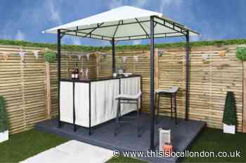 The Range is selling a bar gazebo with £100 off to get your garden summer ready
