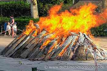 Der ganz große Ansturm auf Osterfeuer in Waltrop scheint vorbei - Dattelner Morgenpost
