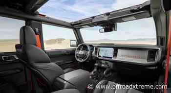 Bronco Raptor Brings GOAT Modes To Life On Its 12-inch Dash - Off Road Xtreme