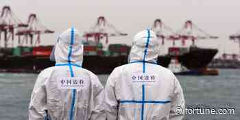 Shipping containers are stacking up at China’s ports as COVID lockdowns block truck drivers from accessing docks - Fortune
