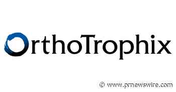 TPX-100: OrthoTrophix Presents New Data Suggesting Joint Bone Shape as a Possible Surrogate Marker for Virtual Joint Replacement in Knee Osteoarthritis