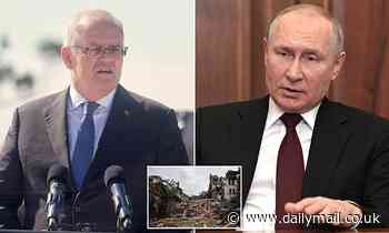 Scott Morrison is BANNED from entering Russia by Vladimir Putin - Daily Mail