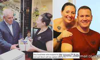 Wyong Cake Palace hits back over online backlash of Scott Morrison visit on NSW Central Coast - Daily Mail