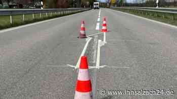 Überholverbot und neue Abbiege-Regelung an der B20 bei Kirchheim