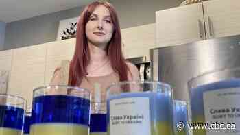 Candles from Sask. business spark donations for humanitarian efforts in Ukraine