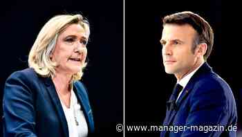 Präsidentschafts-Wahl in Frankreich: Kann Marine Le Pen Macron ablösen?