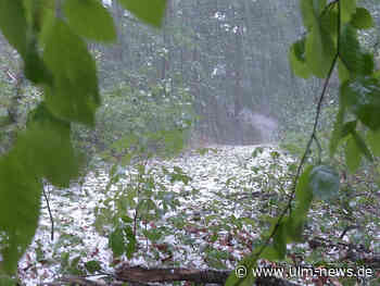 Unwetter hält Polizei und Feuerwehr in Ulm und Umgebung in Atem