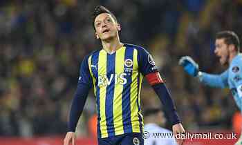 Fenerbahce 'start process of terminating Mesut Ozil's contract' after midfielder was suspended