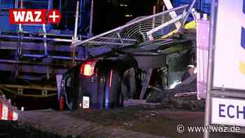 Flucht vor Polizeikontrolle in Essen endet in Baugrube - WAZ News