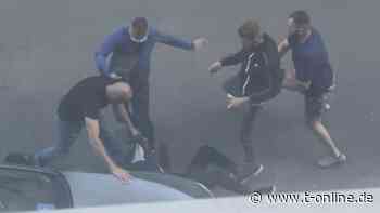 Amtsgericht Essen ordnet Öffentlichkeitsfahndung an: Wer kennt diese vier Schläger? - t-online