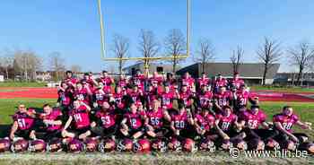 Nieuwe naam voor American Football-team Izegem Tribes: “Met Kasteel Nitro's willen we de sport groot maken in de Lage Landen” - Het Laatste Nieuws