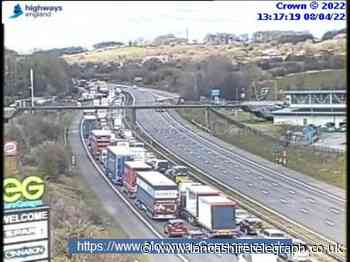 M61 closed following crash between Horwich and Chorley