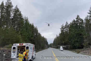 Two sent to hospital after Highway 4 crash on Vancouver Island – Comox Valley Record - Comox Valley Record