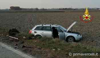 Scontro nella strada fra Borgo Vercelli e Villata: feriti in ospedale - Prima Vercelli