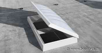 Neue, auf Robustheit getrimmte Lamilux-Lichtkuppel mit spezieller Wellenform