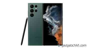 Samsung Galaxy S22 Ultra Green Colour Variant Launched in India