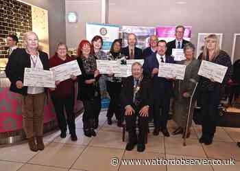 Watford Rotary donates thousands to charities in Watford area