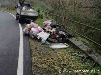 Airuno: volontari al lavoro per ripulire dai rifiuti via Solaro - Merate Online