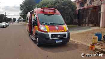 Idoso 65 anos cai de escada e fica ferido no Bairro Pacaembu, em Cascavel - CGN