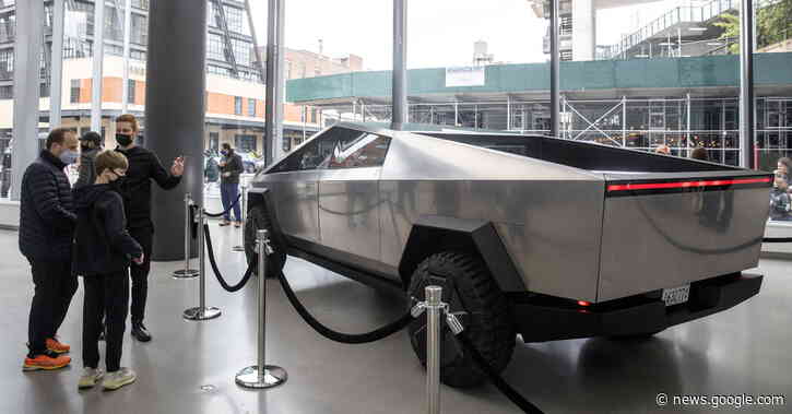 Tesla Will Sell Its Cybertruck Next Year, Elon Musk Says - The New York Times