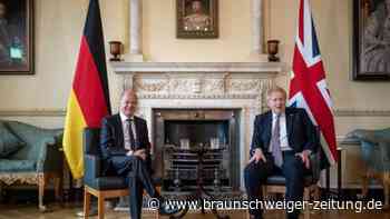 Scholz in London: Einigkeit mit Johnson zur Ukraine