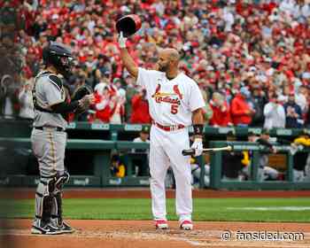 Watch: Cardinals honor Albert Pujols, Adam Wainwright and Yadier Molina in special ceremony - FanSided
