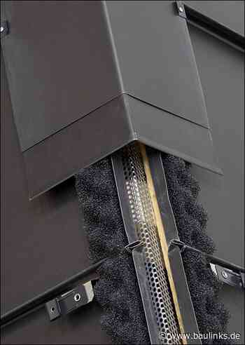 Neue unauffällige Firstabdeckung von VMZINC für Stehfalzdächer aus Zink