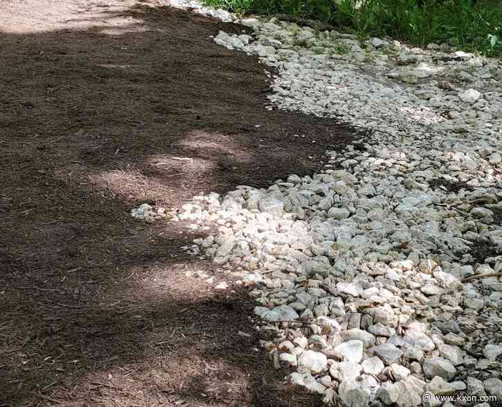 Barton Creek Greenbelt trail section resurfaced