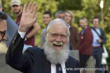 David Letterman thanks hospital for the way it treated him - Virden Empire Advance