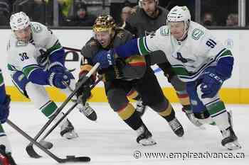 Pettersson scores twice, Canucks rout Golden Knights 5-1 - Virden Empire Advance