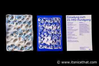 Laura Hilbert’s graphic design looks digital, until you realise it’s made of clay