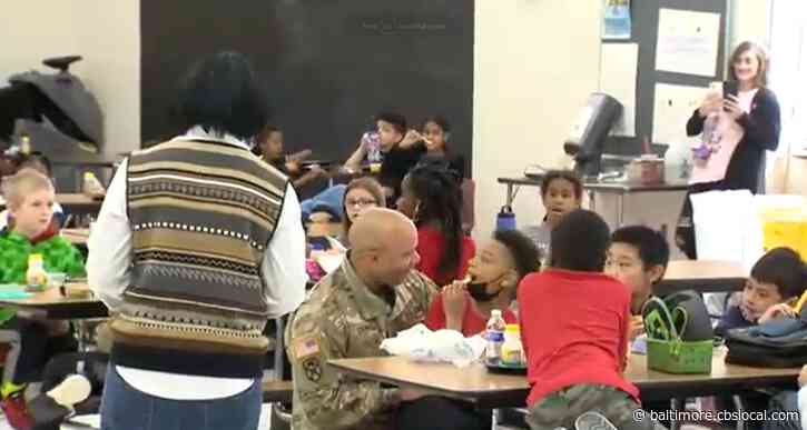 Maryland Soldier Surprises Son With Reunion At Severn Elementary