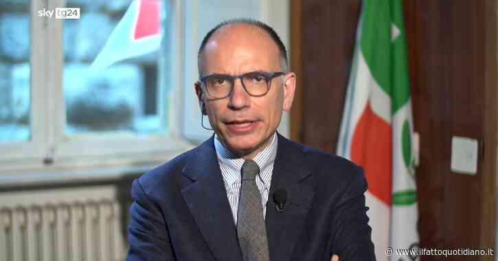 Fisco, Letta: “Chi vuol far cadere il governo va cercato a destra, non tra i progressisti”