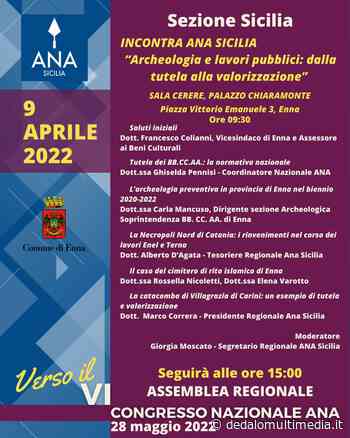 Enna - “Archeologia e lavori pubblici: dalla tutela alla valorizzazione”: domani Palazzo Chiaramonte - Dedalomultimedia