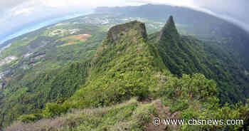 Tourist dies after 250-foot fall from cliff on treacherous Hawaii trail - CBS News