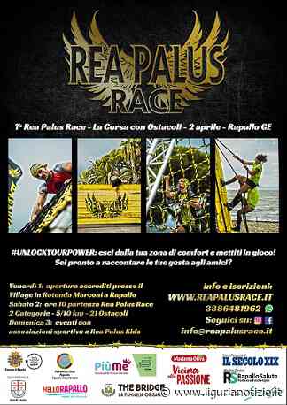 Nel fine settimana, a Rapallo, la Rea Palus Race - Liguria Notizie