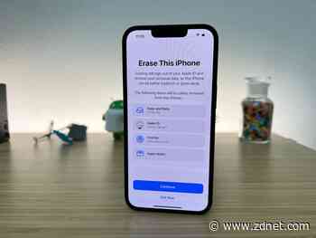 How to factory reset your iPhone before selling or trading-it in