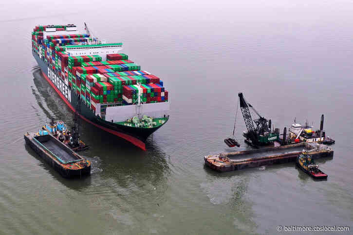 Process To Refloat Ship Stranded In Chesapeake Bay Could Begin Saturday