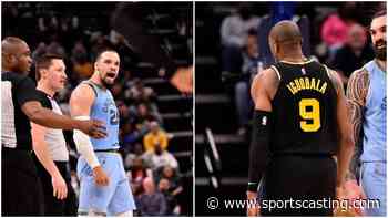 Dillon Brooks Detonates on Andre Iguodala After Grizzlies Destroy Warriors - Sportscasting