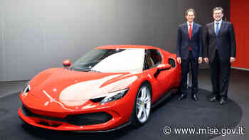 Giorgetti a Maranello per firma protocollo con Ferrari - MISE