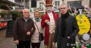 Paashaas te gast op feestelijke markt in Melle - Het Laatste Nieuws