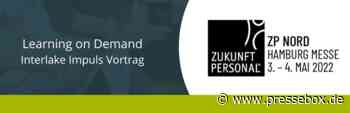 Learning on Demand - Interlake Impuls auf der Zukunft Personal - PresseBox