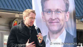 Ministerpräsident Daniel Günther und Herausforderin Monika Heinold machten Wahlkampf auf Fehmarn - fehmarn24.de