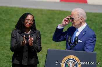 Cheers for Jackson as Biden declares 'moment of real change' - Ealing Times