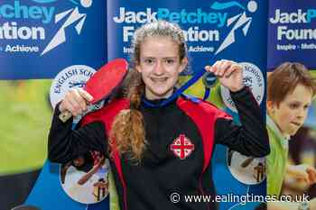 Ealing student goes for table tennis gold later this month - Ealing Times