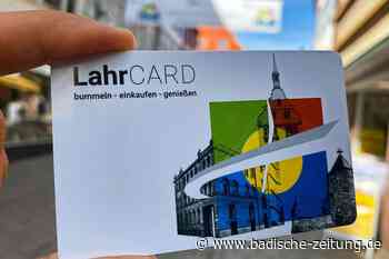 Die digitale Bezahlkarte "Lahrcard" wird in Lahr gut angenommen - Lahr - Badische Zeitung