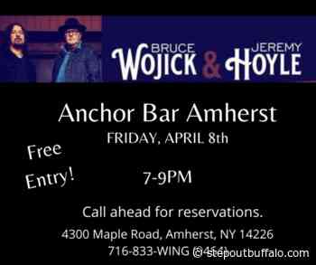 Anchor Bar Amherst Friday Night Live Music with Bruce Wojick and Jeremy Hoyle - Step Out Buffalo