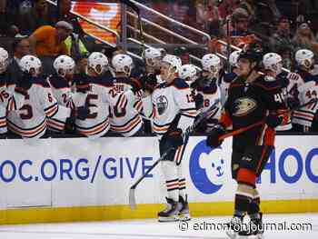 Player grades: Barrie, Draisaitl and McD lead Edmonton Oilers to easy win over Anaheim - Edmonton Journal