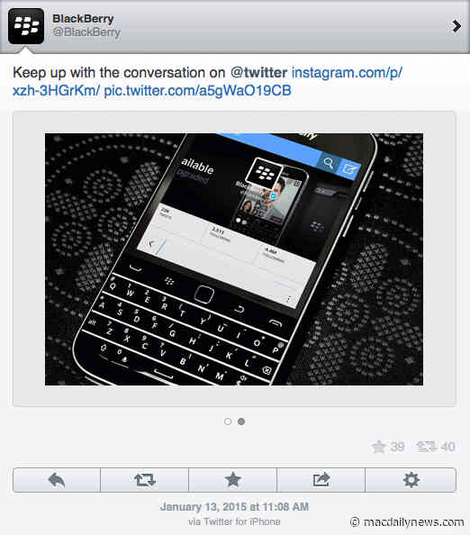 BlackBerry settles lawsuit over exaggerating BlackBerry 10’s success and profitability